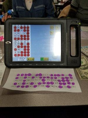 The machine takes some of the stress off....