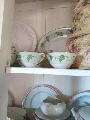 This is a picture of antique China from Japan it's a setting for 12we are interested in selling offer a price
