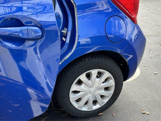 Peeling original paint job