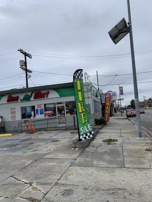 Tire And Oil Change Sales