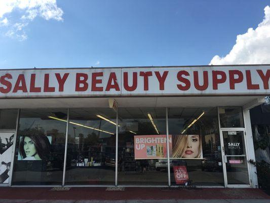 The storefront on Siesta Drive.