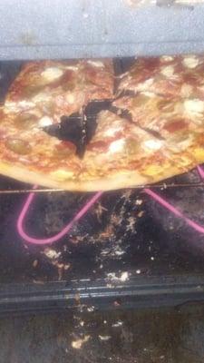 This was ran through "twice". Cant do anything right there is its more than a cheese pizza. Probabky could get that right