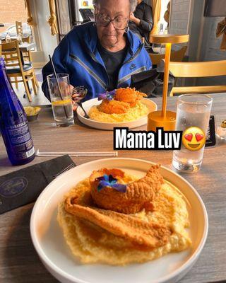Fried Catfish and Grits