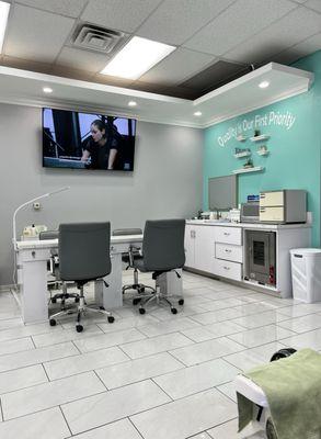 Here's another view of the inside