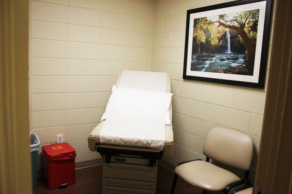Patient exam room
