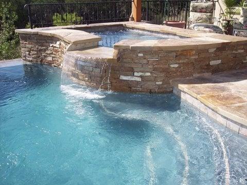 Pool and Spa 12 feet above ground, overlooking a breathtaking canyon.