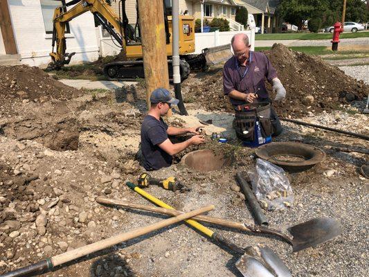 Main line replacement