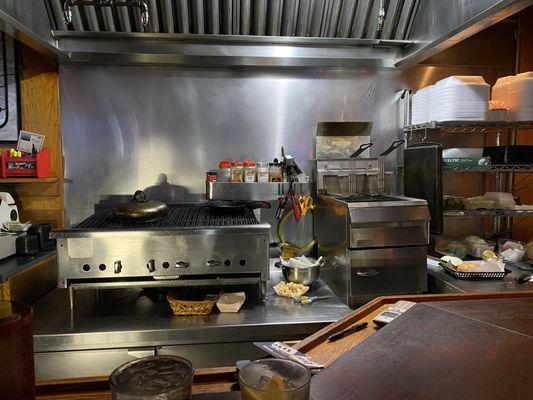 The instrument of Lou's art.