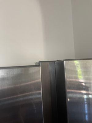 They broke my refrigerator door