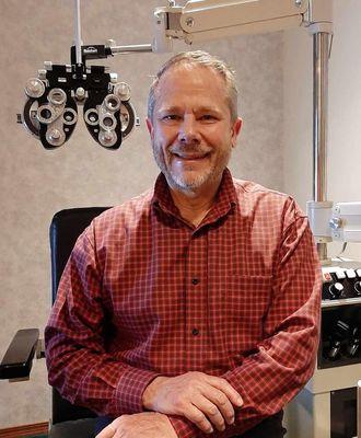 Dr. Eric Van Orman, Optometrist - Board Certified by the American Board of Optometry.