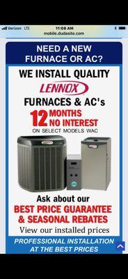 Finance Options available