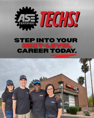 Fully equipped repair bay with modern tools for all types of auto repairs