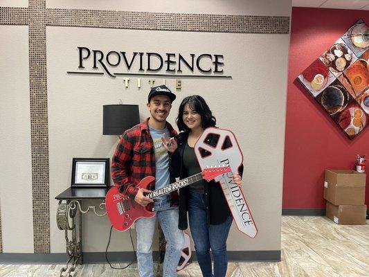 Congratulations! Will and Heather on your new home!