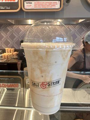 Sea Salt w/ Caramel Ribbons Milkshake