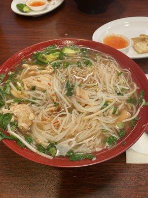 Pho chicken soup