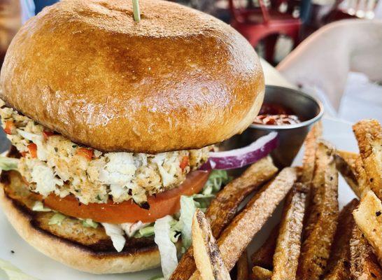 Crab Cake Sandwich