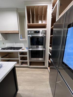 Double oven hardwired install