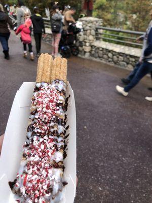 Churros near Redwood Creek Challenge Trail