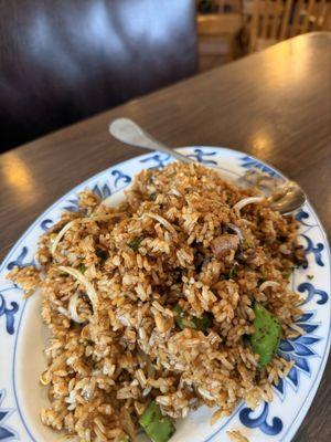 Vegetable Fried Rice minus egg