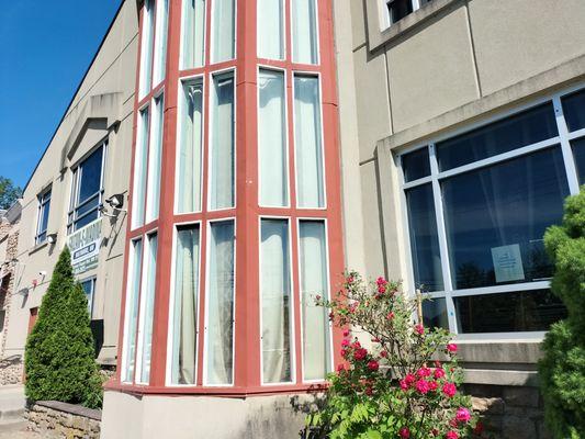 Beautiful view of Faizan e Madinah from outside