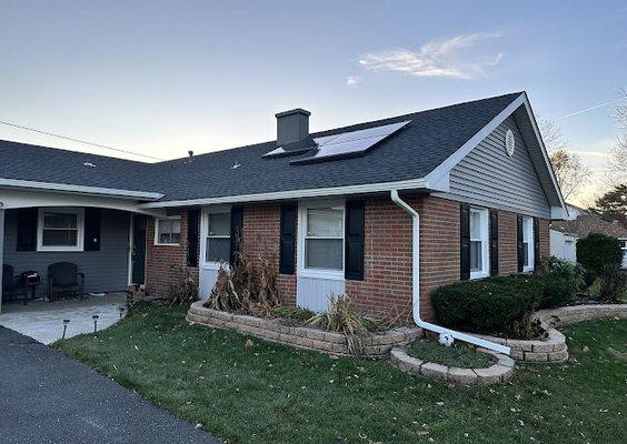 Here's the completed job, it only took them about 6 hours