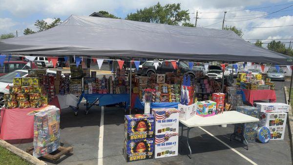 fireworks at bobbys auto