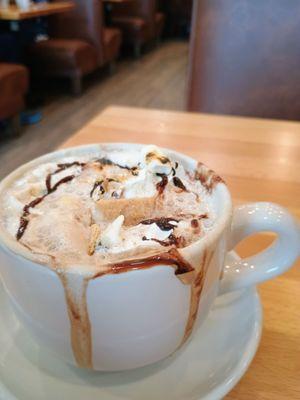 S'mores hot cappuccino