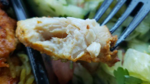 Moist tender chicken