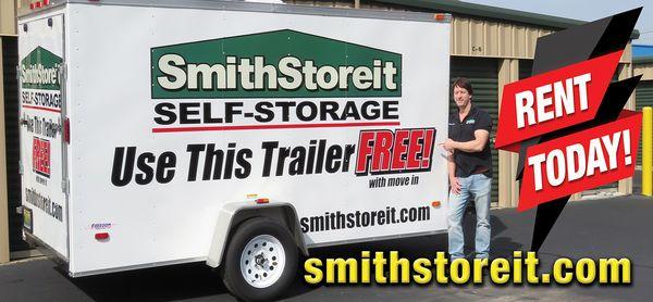 Free Trailer to use for move in