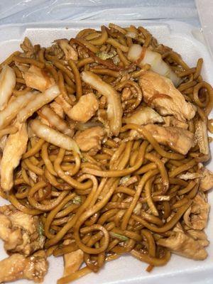 chicken lo mein