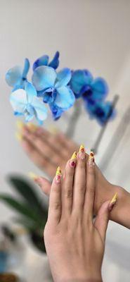 Beautiful and creative, Christina is kind and detail oriented for exquisite nail designs. Custom nails offered, and great execution.