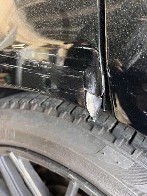 Sharp an dangerous glad it's fixed thanks to Mike at A Plus.