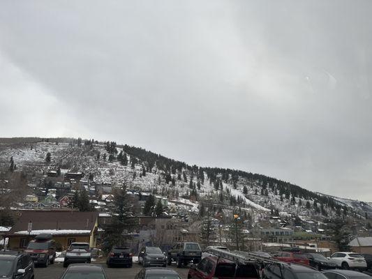 Two hours of snowshoeing.....