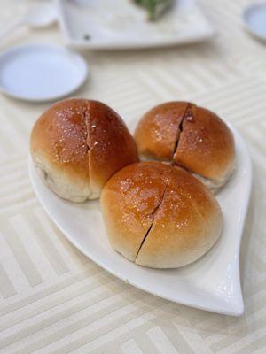 Baked Abalone Sauce BBQ Pork Buns