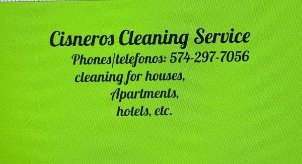 Cisneros Cleaning Services