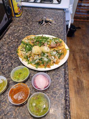 Taco variety platter