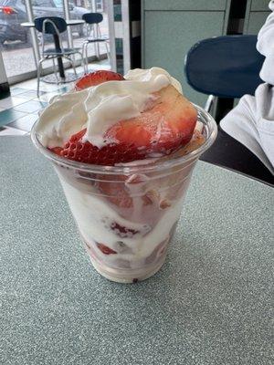 Strawberry Cream Leches