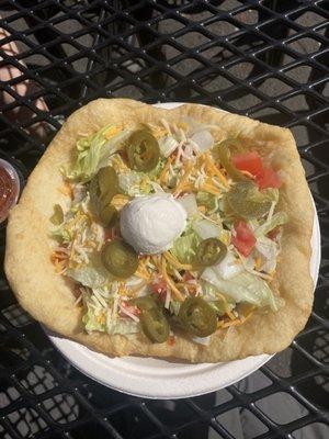 Native Taco with jalapenos