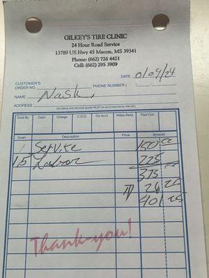 Gilkey's Tire Clinic