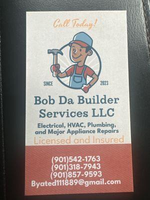 Bob Da Builder Services