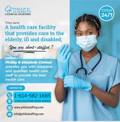Phillip N' Elizabeth Clinical Staffing