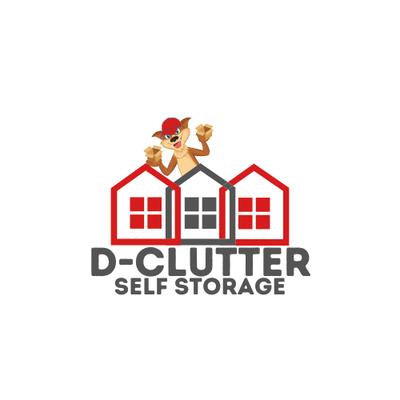 D-Clutter Self Storage Logo