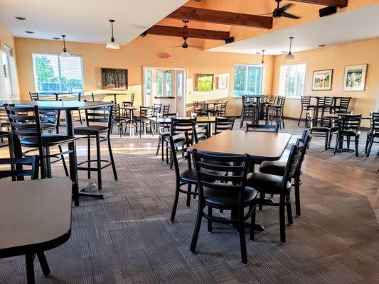 Seating Area at The Winery North of 12