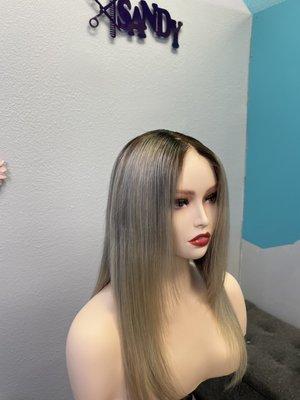 Custom made wig