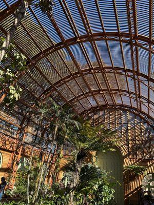 Botanical Building and Lily Pond