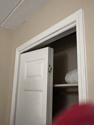 Broken closet door