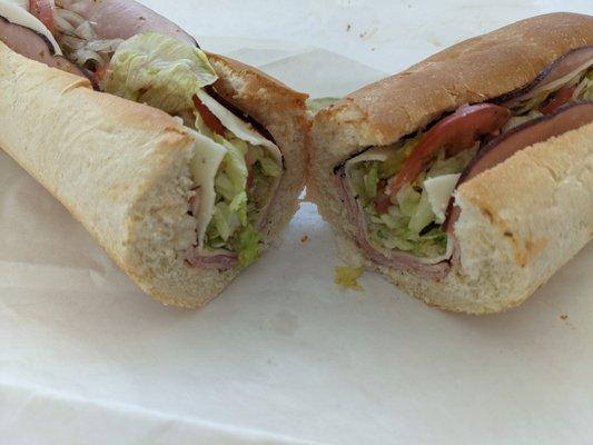 Italian sub from Hobby's Hoagies, OKC