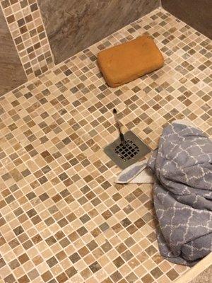 Custom tile for shower