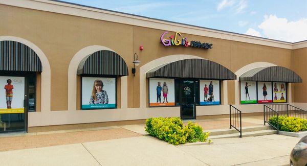 Storefront. Channel Letters and Perforated Vinyl.