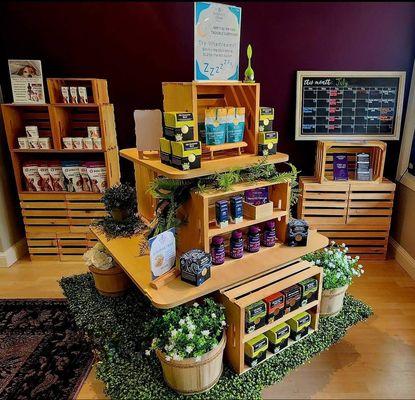 Stop by to check out our large selection of CBD products!